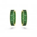 Swarovski - Orecchini Matrix - Placcato Oro - Verde