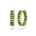 Swarovski - Orecchini Matrix - Placcato Oro - Verde