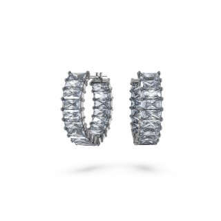 Swarovski - Orecchini Matrix - Cristalli - Grigio