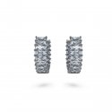 Swarovski - Orecchini Matrix - Cristalli - Grigio