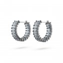 Swarovski - Orecchini Matrix - Cristalli - Grigio