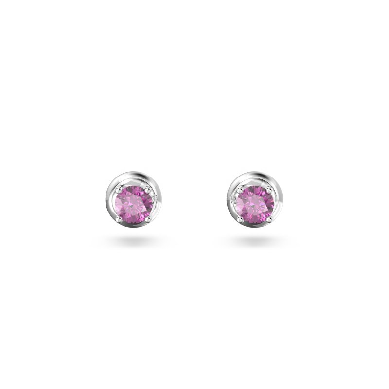 Swarovski - Orecchini A Lobo Chroma - Viola