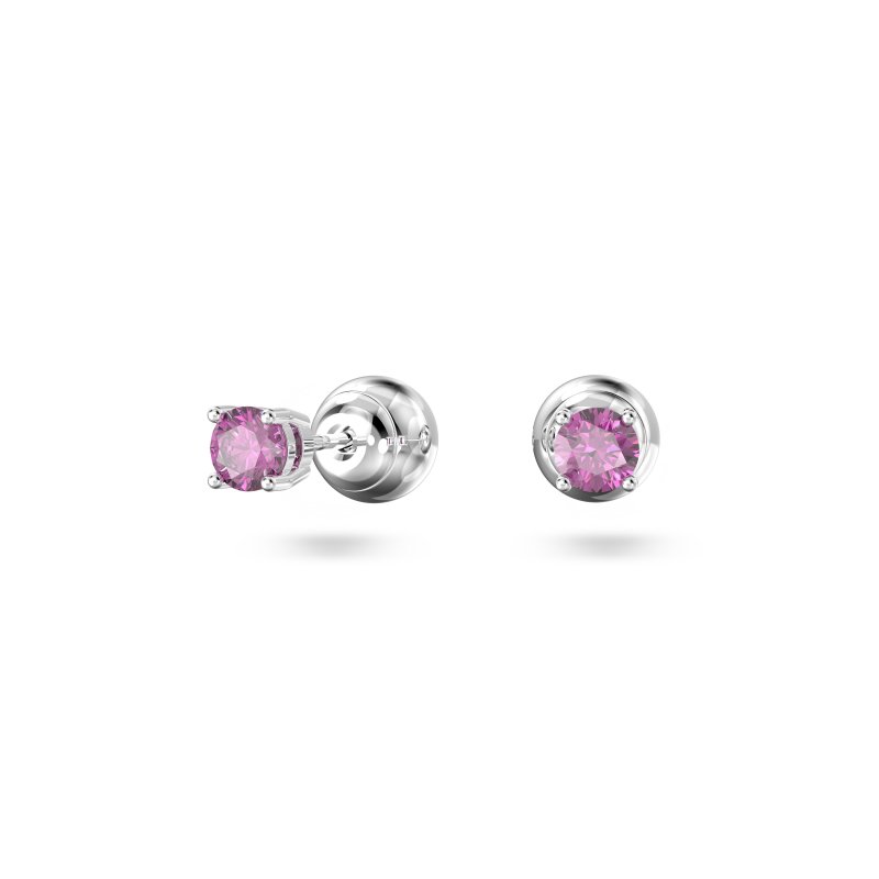 Swarovski - Orecchini A Lobo Chroma - Viola