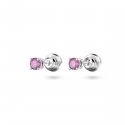 Swarovski - Orecchini A Lobo Chroma - Viola