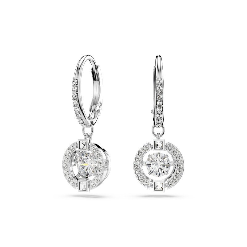 Swarovski - Orecchini Una - Cristalli - Bianco