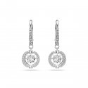 Swarovski - Orecchini Una - Cristalli - Bianco