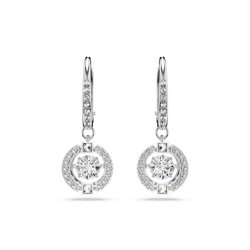 Swarovski - Orecchini Una - Cristalli - Bianco
