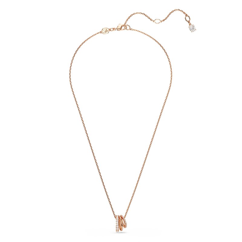 Swarovski - Pendente Hyperbola - Oro Rosa - Zirconia
