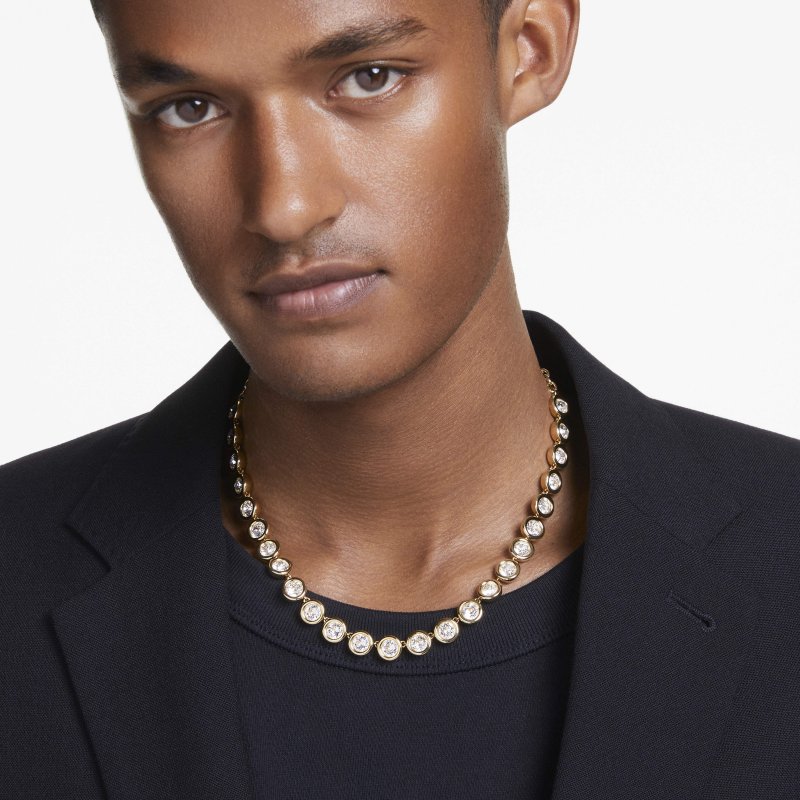 Swarovski - Collana Imber - Cristalli - Oro
