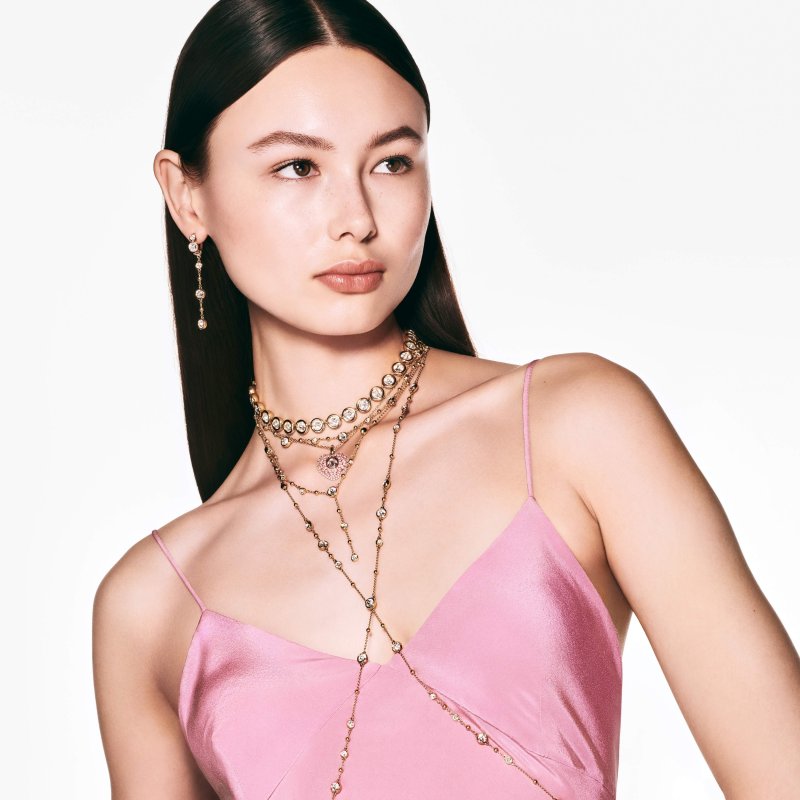 Swarovski - Collana Imber - Cristalli - Oro