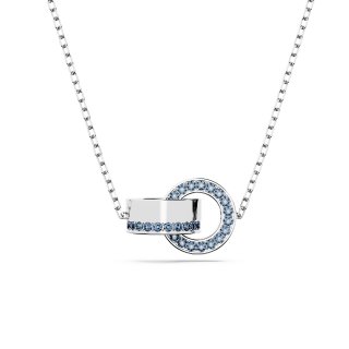 Swarovski - Pendente Dextera - Cristalli Blu - Rodio