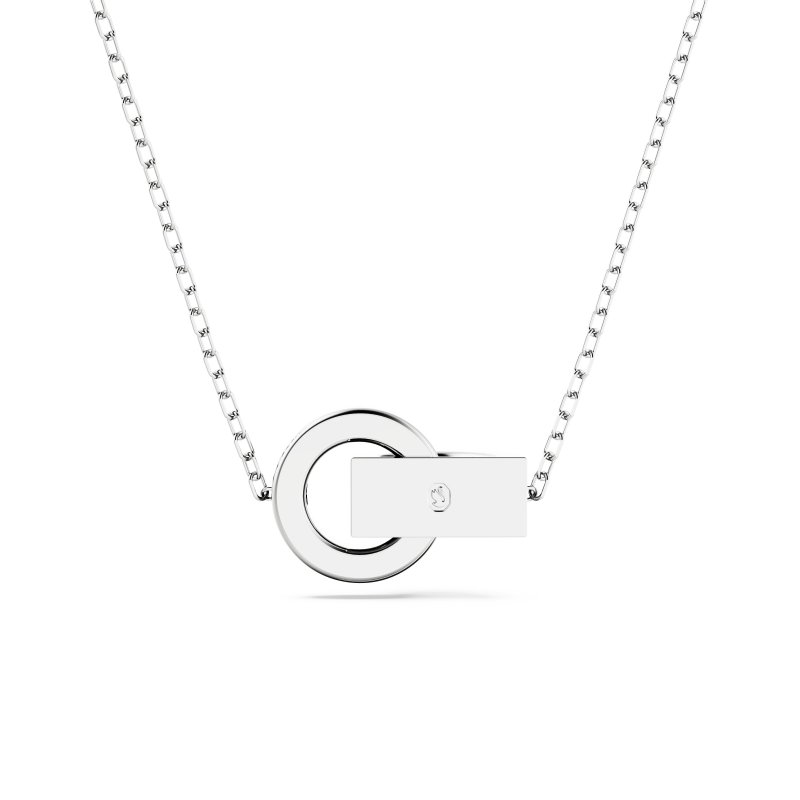 Swarovski - Pendente Dextera - Cristalli Blu - Rodio