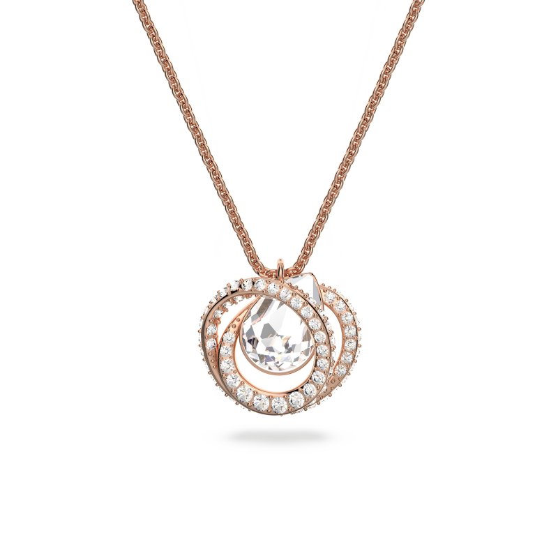 Swarovski - Pendente Generation - Cristalli - Oro Rosa
