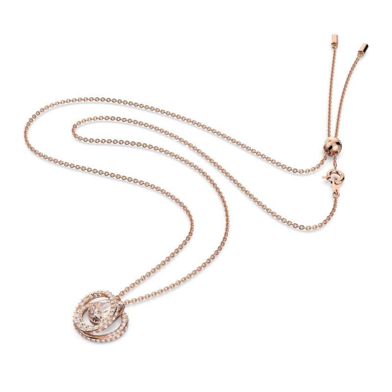 Swarovski - Pendente Generation - Cristalli - Oro Rosa