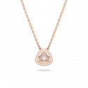 Swarovski - Collana Una - Trilliant - Oro Rosa