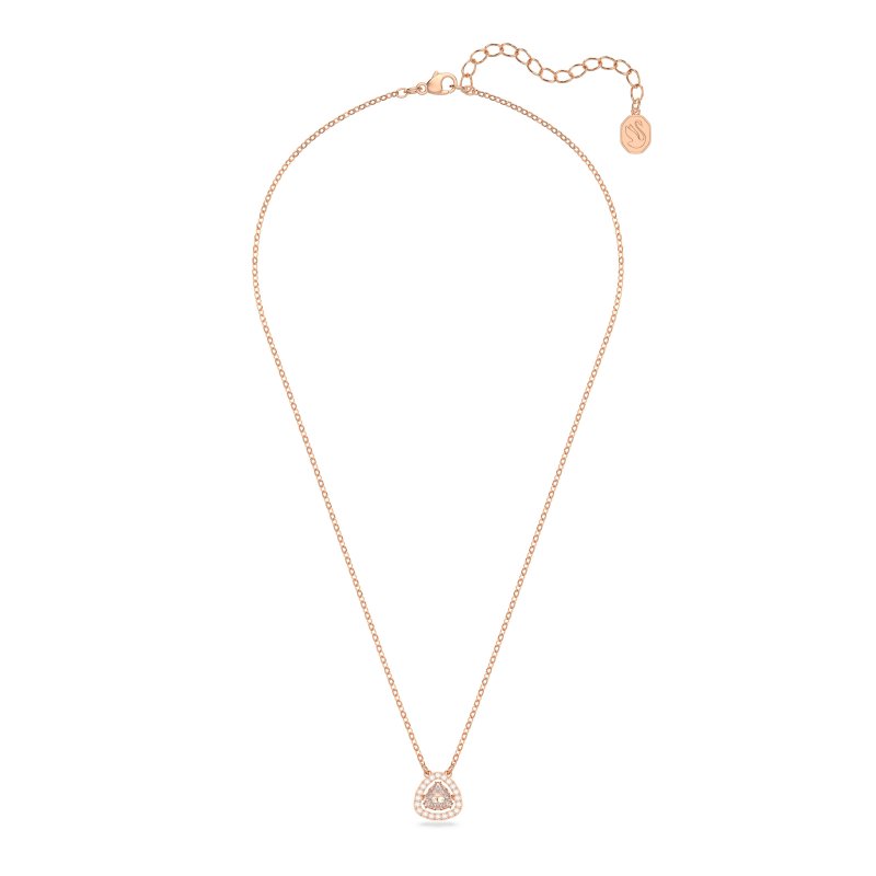 Swarovski - Collana Una - Trilliant - Oro Rosa