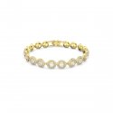 Swarovski - Bracciale Tennis - Cristalli - Oro