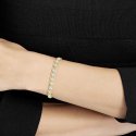 Swarovski - Bracciale Tennis - Cristalli - Oro