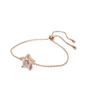 Swarovski - Braccialetto Stella - Oro Rosa - Bianco