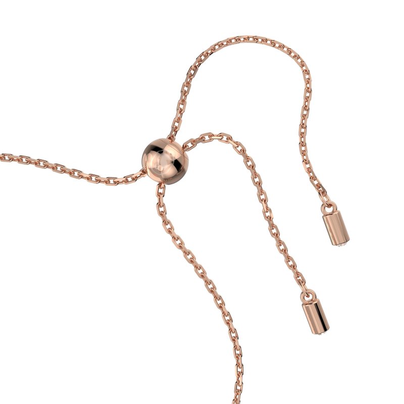 Swarovski - Braccialetto Stella - Oro Rosa - Bianco