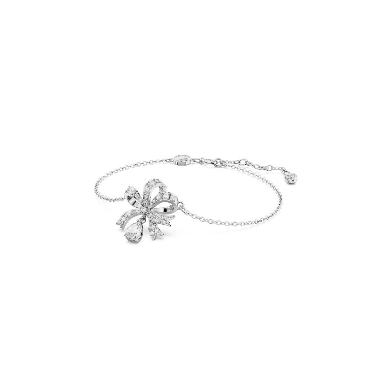 Swarovski - Braccialetto Hyperbola - Cristalli - Bianco