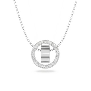 Swarovski - Pendente Dextera - Cristalli - Bianco