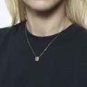 Swarovski - Collana Una - Ottagonale Gialla