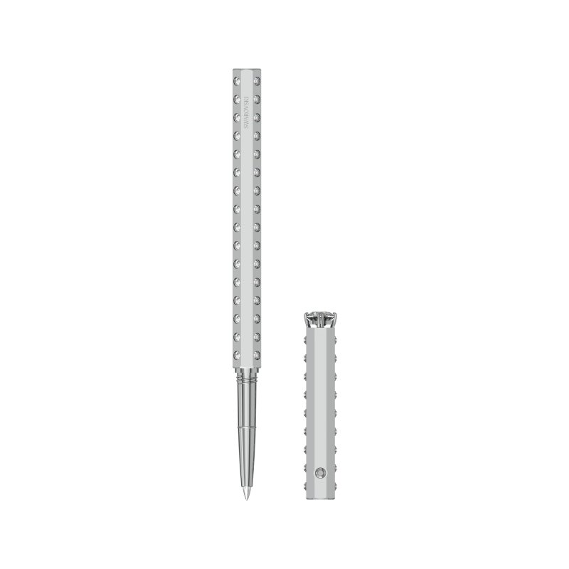 Swarovski - Penna Millenia - Cristalli - Argento