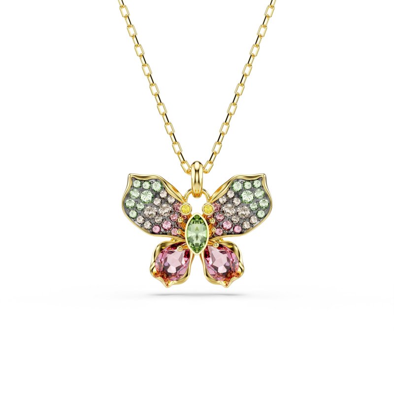Swarovski - Pendente Idyllia - Farfalla - Multicolore
