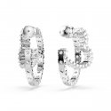 Swarovski - Orecchini Matrix - Placcato Rodio - Zirconia