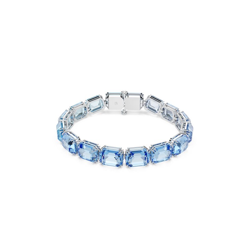 Swarovski - Braccialetto Tennis Millenia - Blu Swarovski - Braccialetto Tennis Millenia - Blu