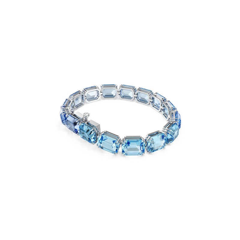 Swarovski - Braccialetto Tennis Millenia - Blu Swarovski - Braccialetto Tennis Millenia - Blu