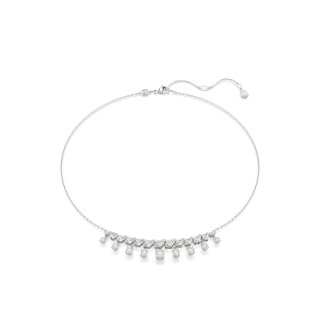 Swarovski - Collana Idyllia - Placcato Rodio - Bianca