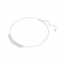 Swarovski - Collana Idyllia - Placcato Rodio - Bianca