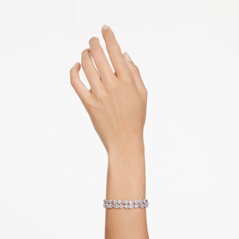 Swarovski - Braccialetto Mesmera - Zirconia - Bianco