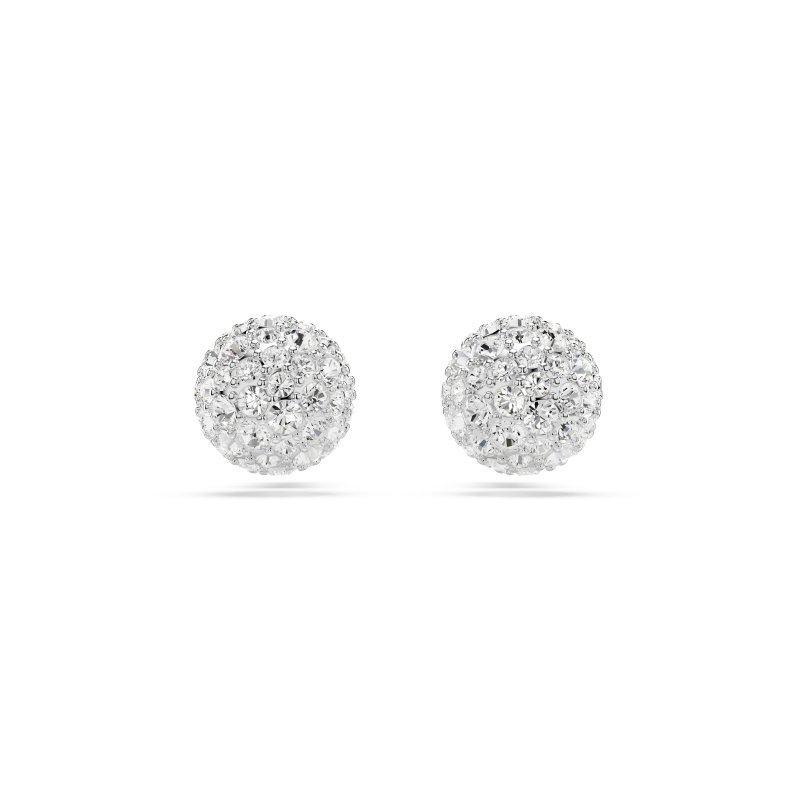 Swarovski - Orecchini A Lobo Dextera - Cristalli - Bianco