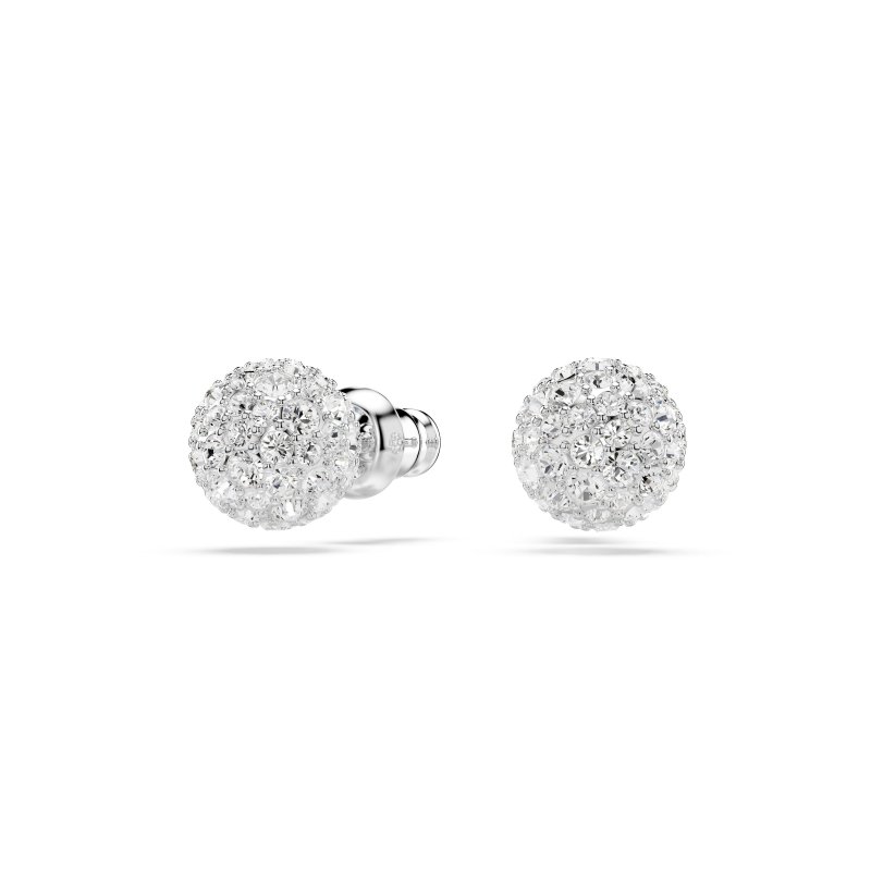 Swarovski - Orecchini A Lobo Dextera - Cristalli - Bianco