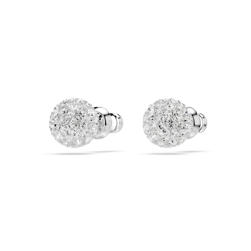 Swarovski - Orecchini A Lobo Dextera - Cristalli - Bianco