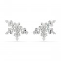 Swarovski - Orecchini Idyllia - Placcato Rodio - Bianco