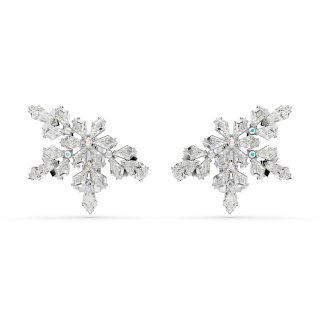 Swarovski - Orecchini Idyllia - Placcato Rodio - Bianco