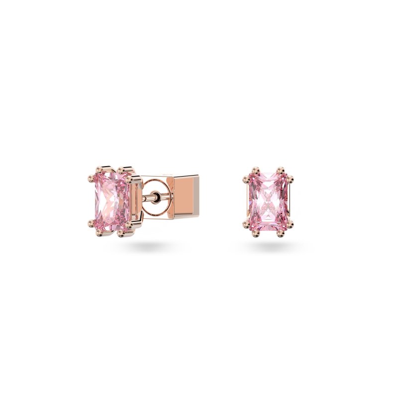 Swarovski - Orecchini Chroma - Rosa - Oro Rosa