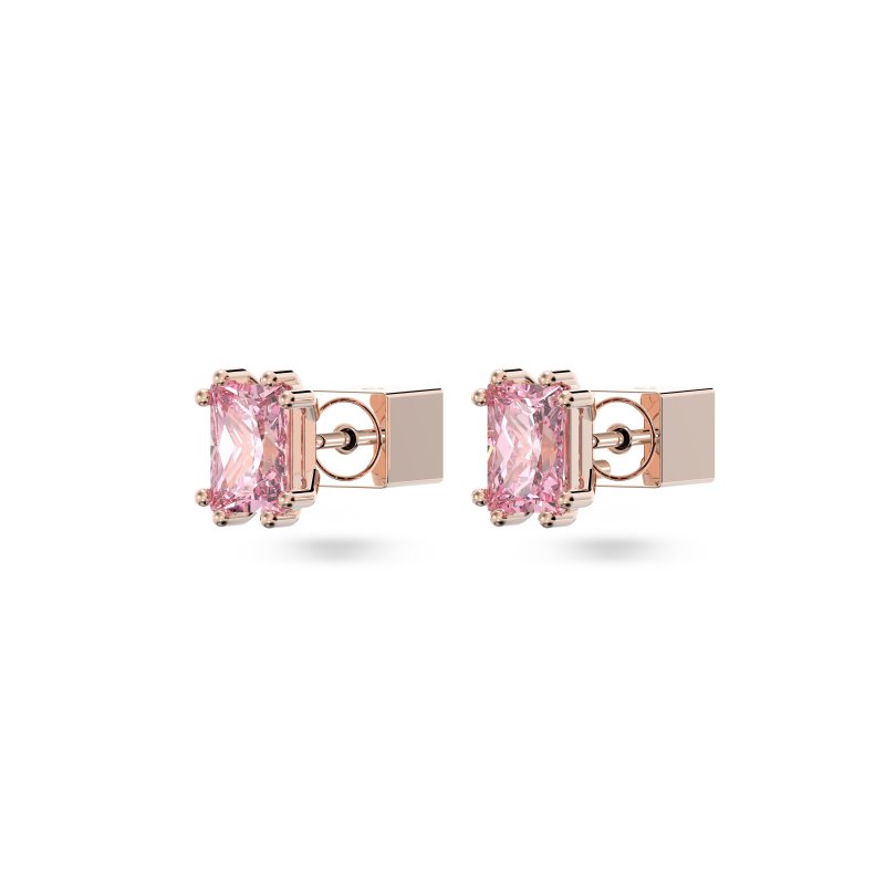 Swarovski - Orecchini Chroma - Rosa - Oro Rosa