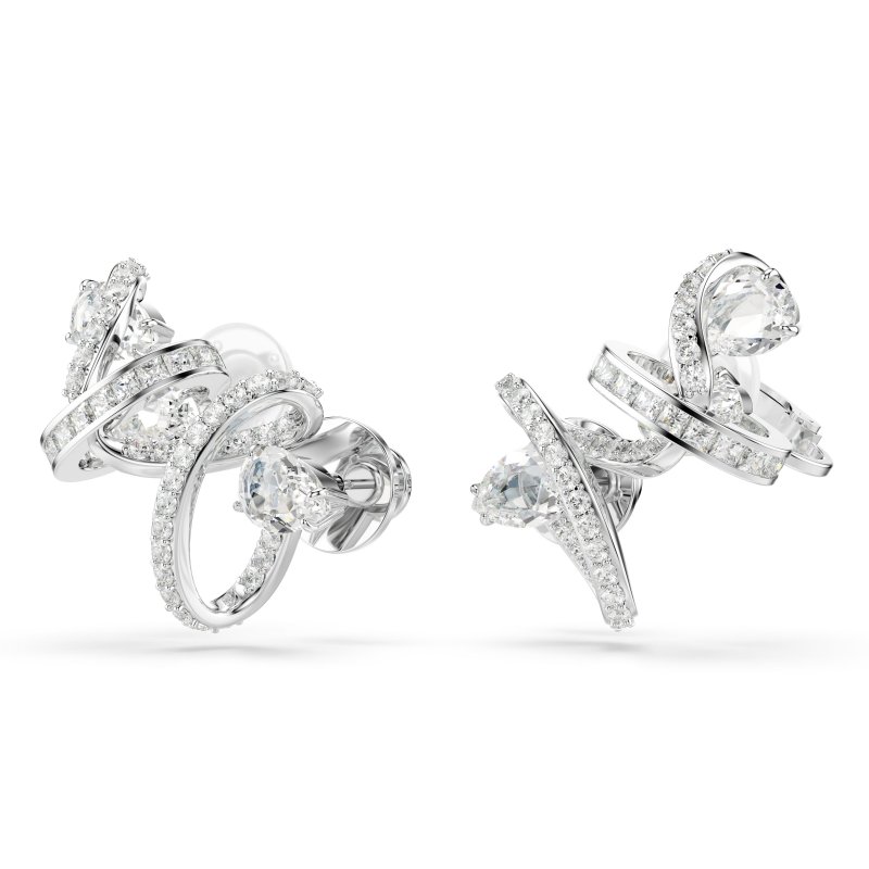 Swarovski - Orecchino Ear Cuff - Cristalli - Bianco
