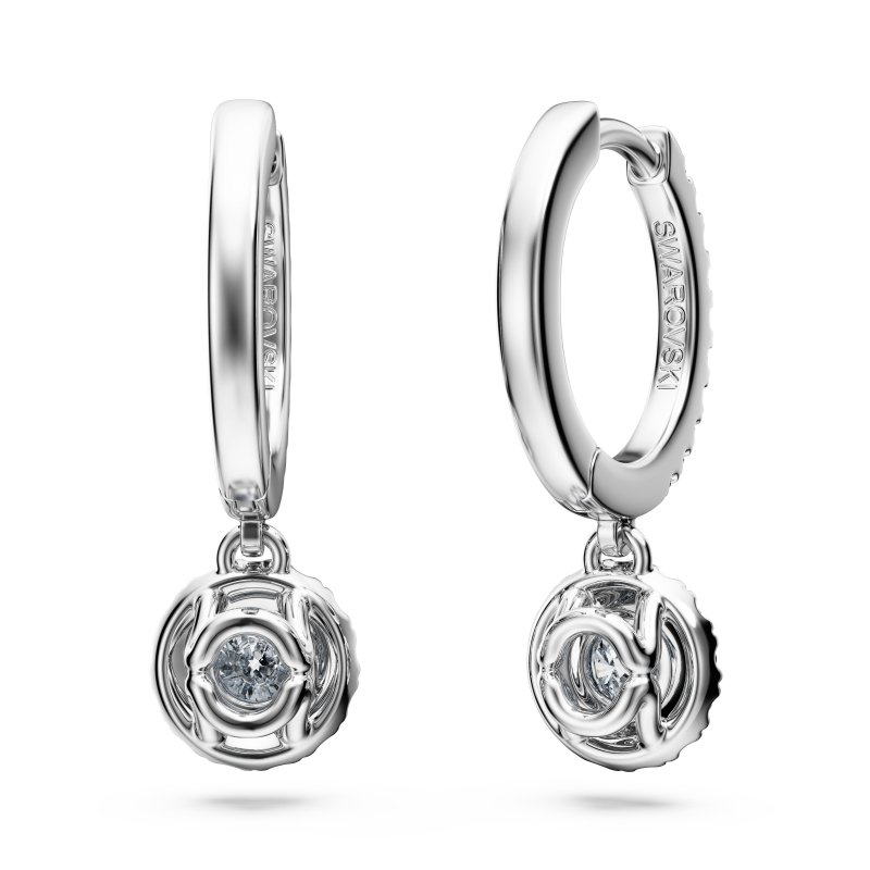 Swarovski - Orecchini Eternity - Oro Bianco - Diamanti
