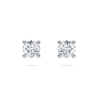 Swarovski - Orecchini Eternity - Oro Bianco - Diamante