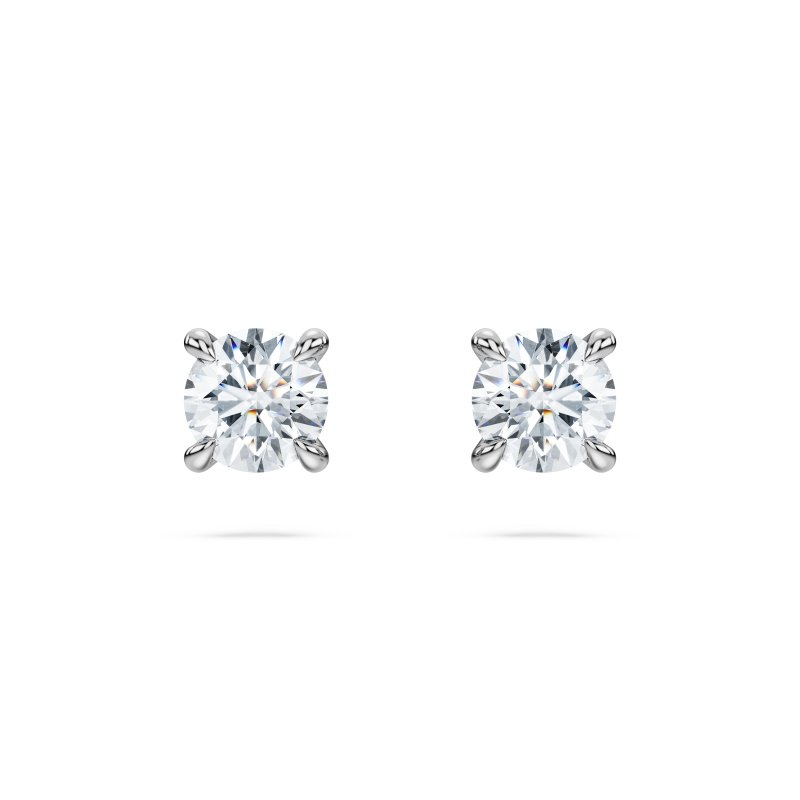 Swarovski - Orecchini Eternity - Oro Bianco - Diamante