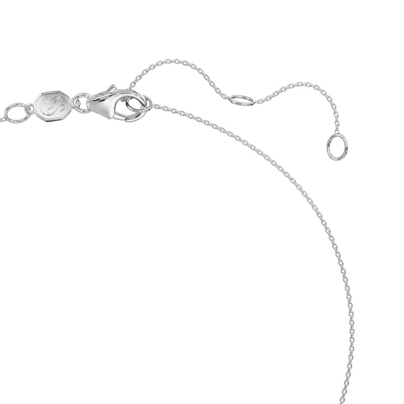 Swarovski - Pendente Eternity - Oro Bianco - Diamante
