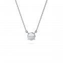 Swarovski - Pendente Eternity - Oro Bianco - Diamante