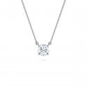 Swarovski - Pendente Eternity - Oro Bianco - Diamante