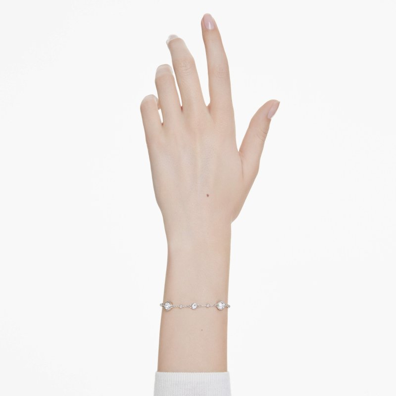 Swarovski - Braccialetto Imber - Cristalli - Bianco